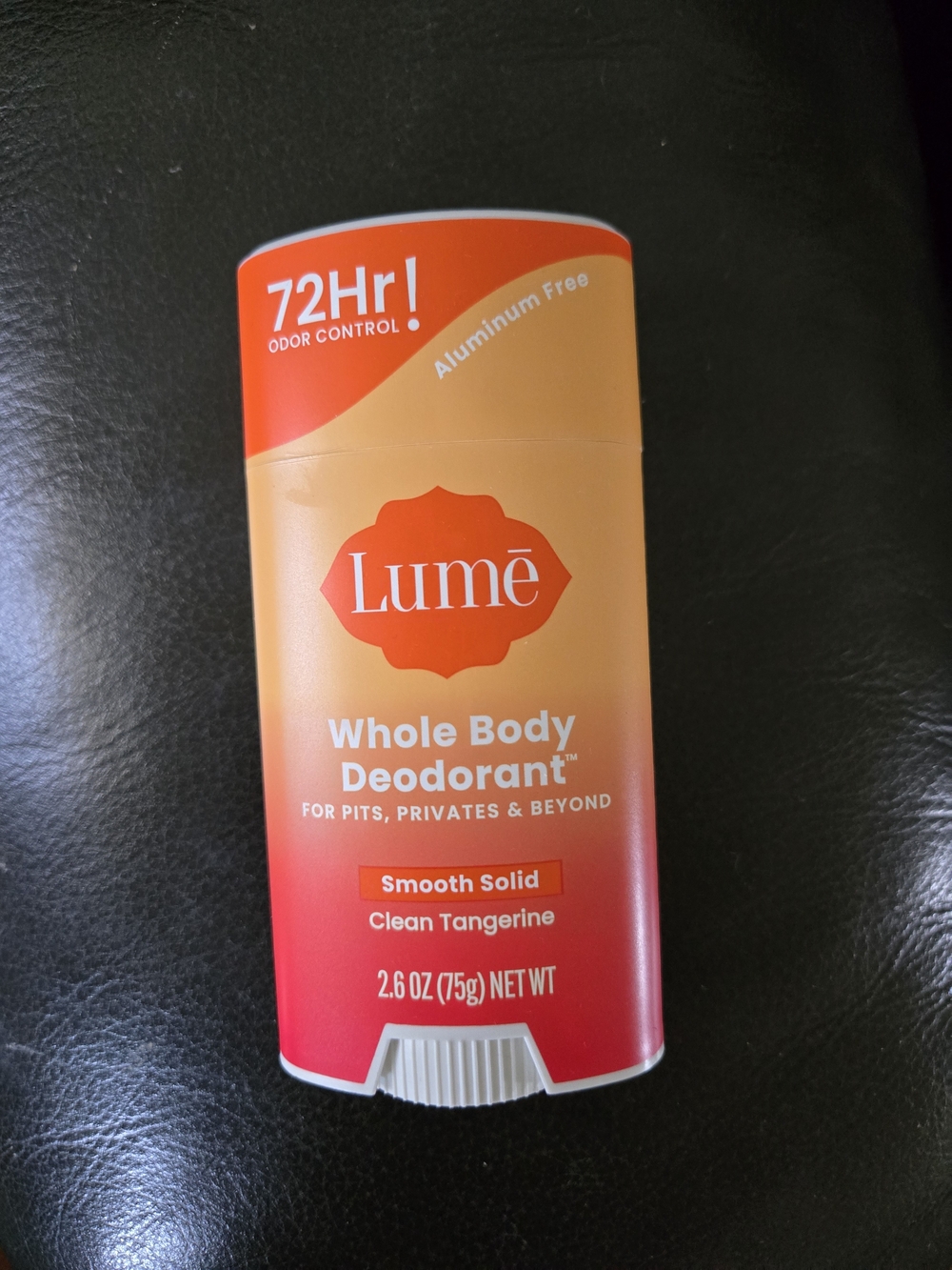 Lumē Whole Body Deodorant — Clean Tangerine Gradient